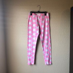 Circo Purple Doughnuts Leggings Girls Size XL14/16